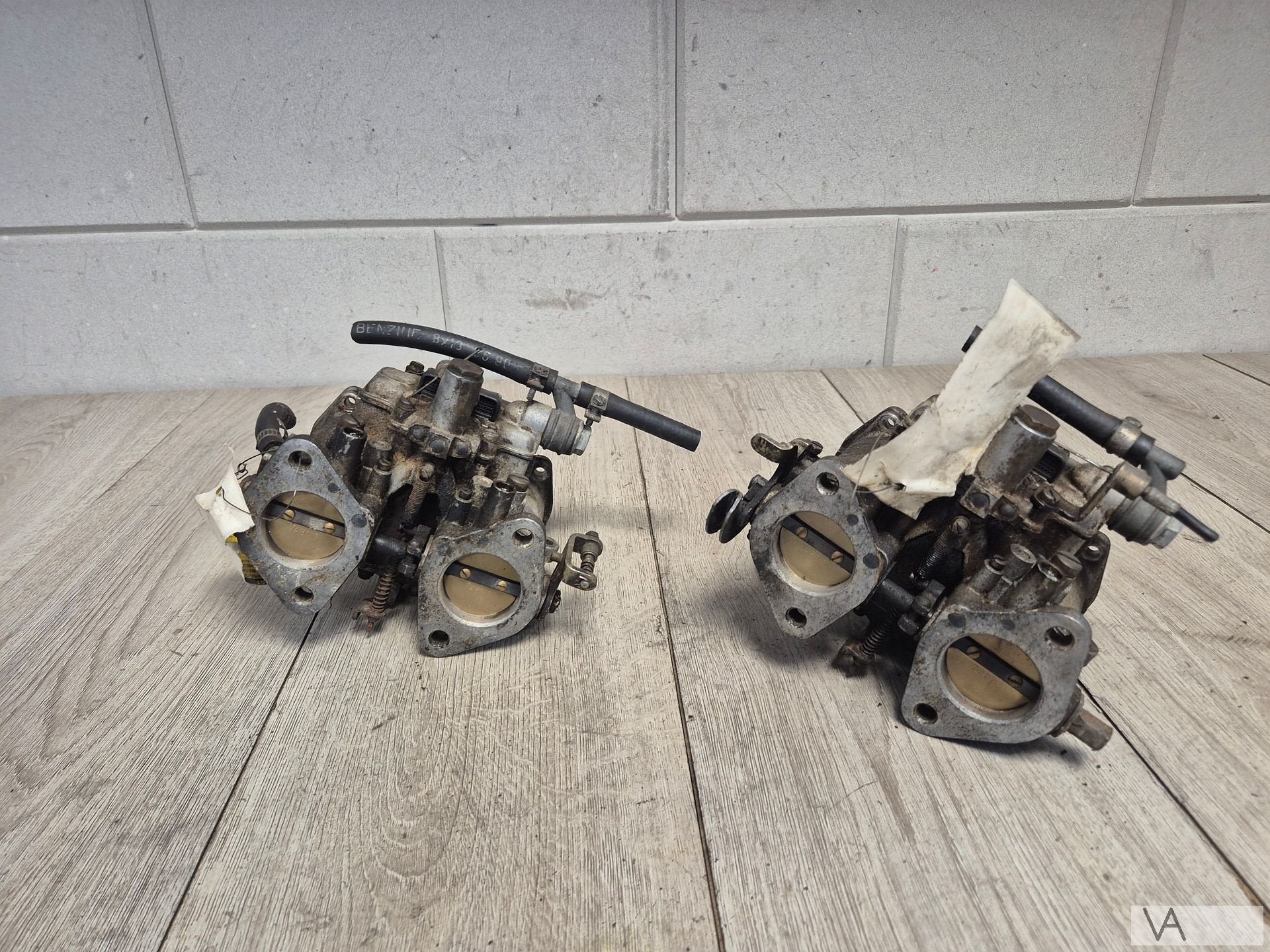 Carburateur set van Alfa Romeo 75 1.8 Nord Dellorto DHLA40, Gebruikt, -, -, Ophalen of Verzenden