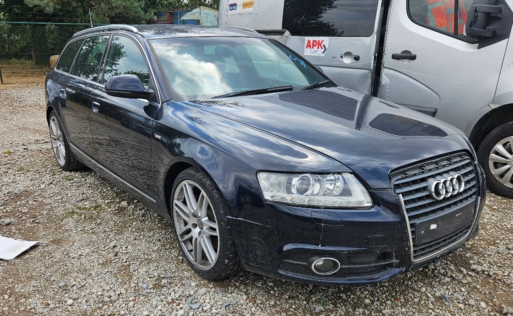 Audi A6 2.0TDI S-Line ENGELSE wagen ONDERDELEN/EXPORT!, Auto's, 139 g/km, Zwart, 4 cilinders, Zwart