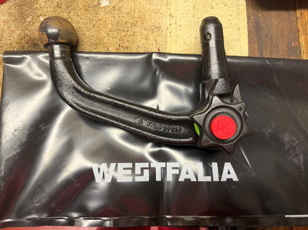 Afneembare trekhaak kogel (WESTFALIA), Ophalen, Gebruikt