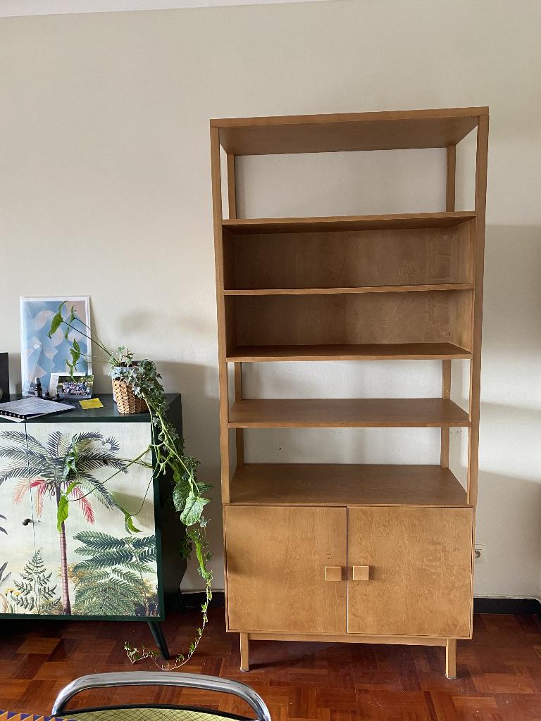 Bibliothèque Perth - Maisons du Monde (2023), 25 à 50 cm, Avec porte(s), Vintage, Comme neuf