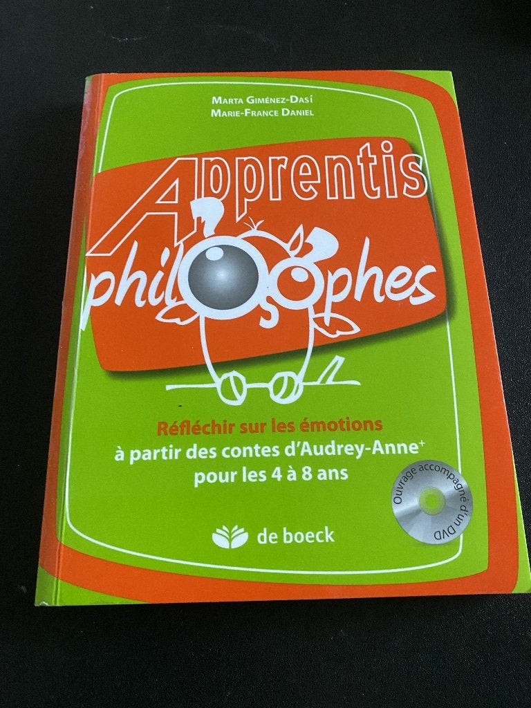 Apprentis Philosophes - émotions - contes - 4-8 ans, Boeken, Filosofie, Ophalen of Verzenden, Zo goed als nieuw, Wijsbegeerte of Ethiek