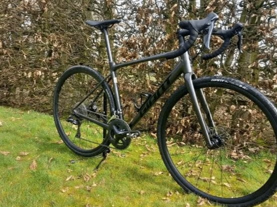 Giant Contend AR 3 Allroad / Racefiets – Maat M, Fietsen en Brommers, Ophalen, 28 inch, Gebruikt, Carbon