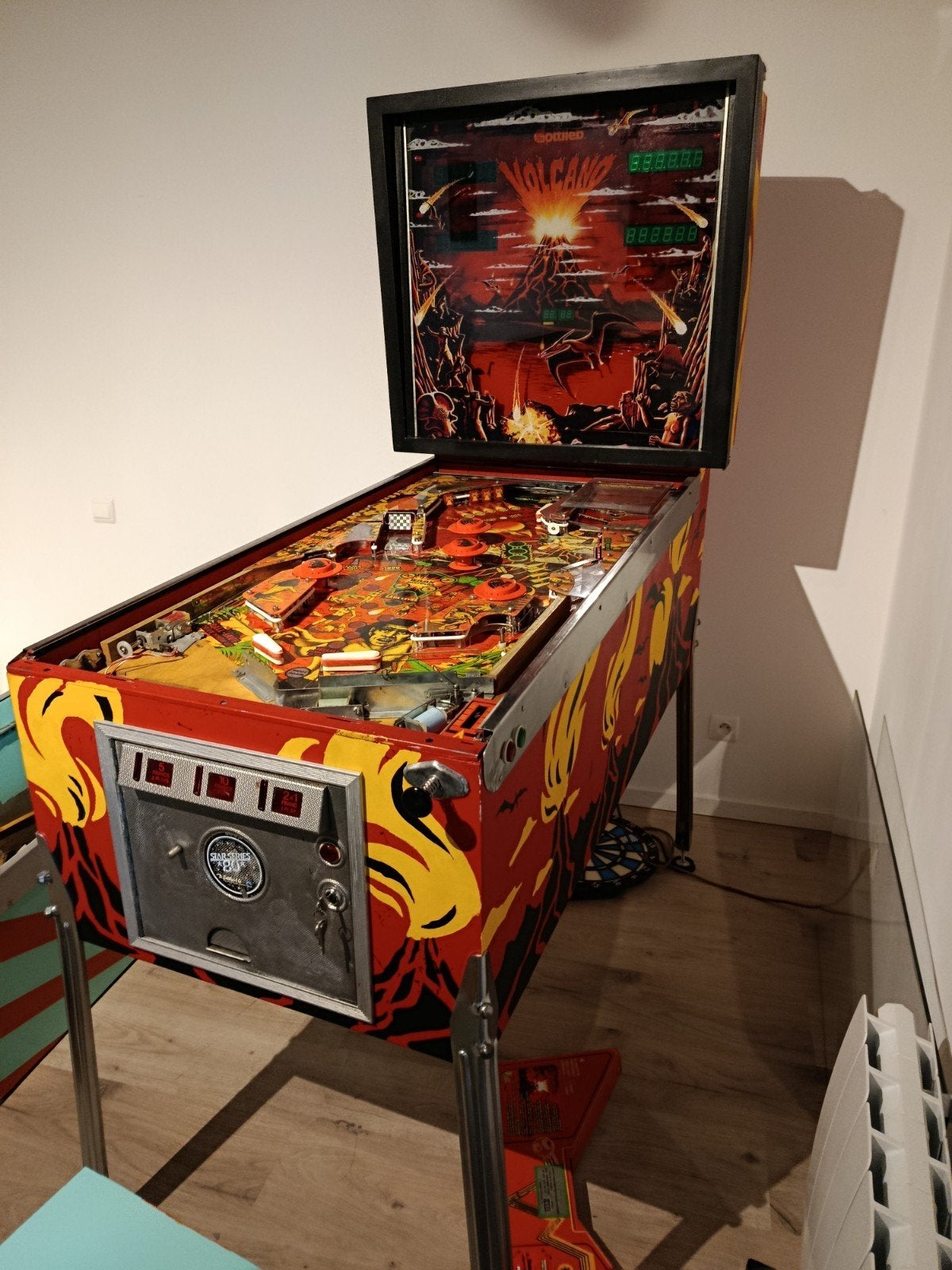 flipper Gottlieb volcano, Collections, Flipper (jeu), Enlèvement, Électronique, Gottlieb