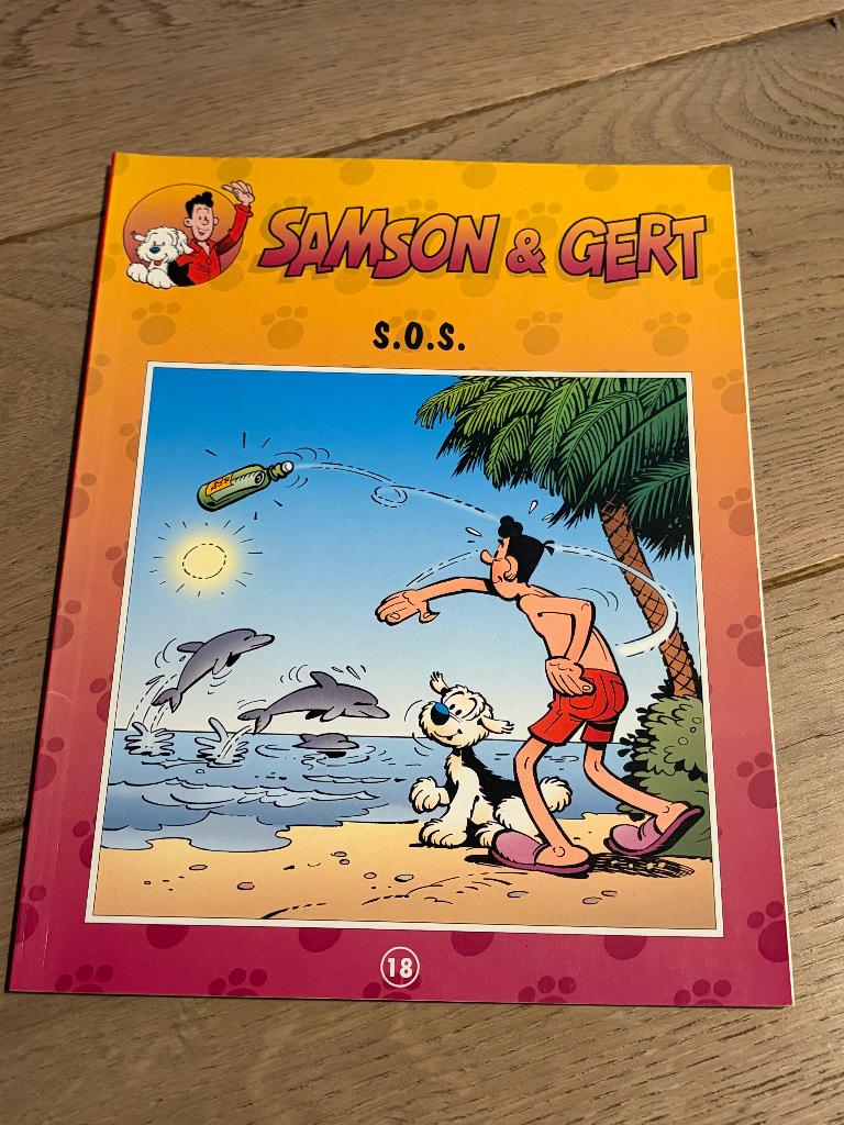 Samson en Gert - 18 - S.O.S., Eén stripboek, Ophalen of Verzenden, Gelezen