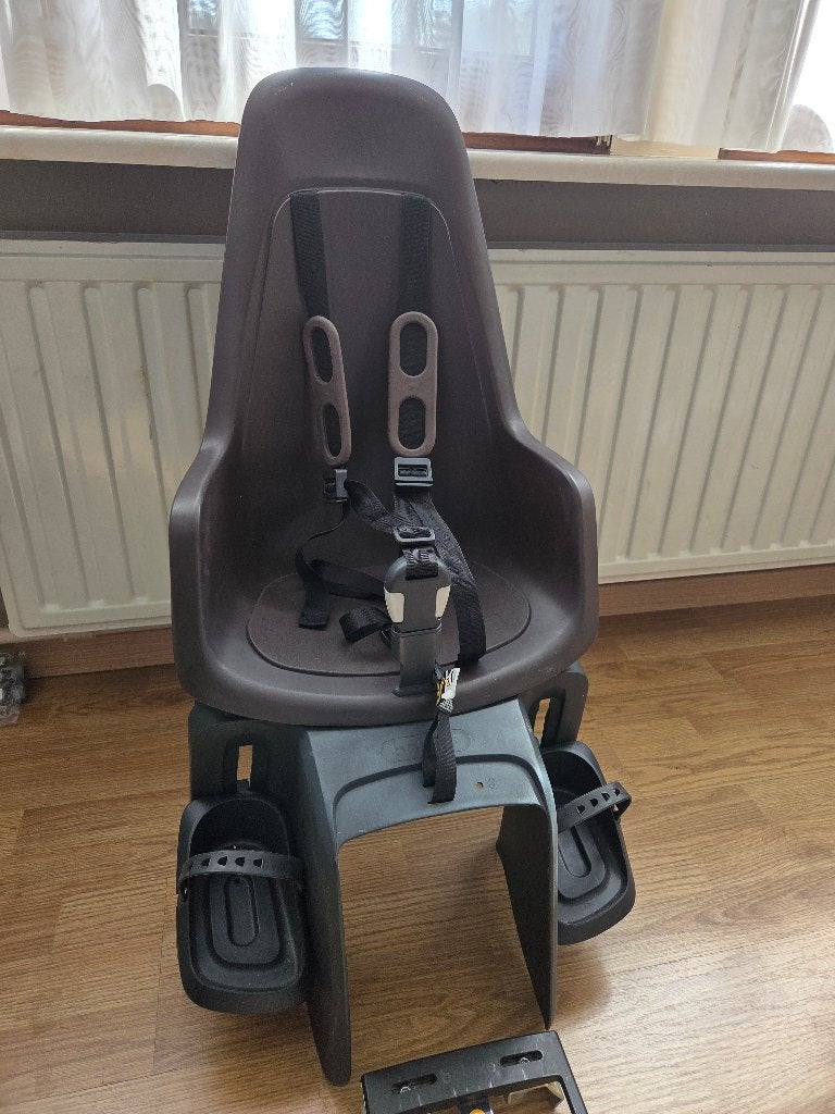 Bobike ONE Maxi Fietsstoeltje – Achterzitje, Repose-pieds, Comme neuf, Enlèvement, Boobike