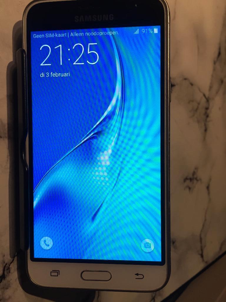 GSM Samsung J3,, Ophalen, Wit, Touchscreen, Zo goed als nieuw