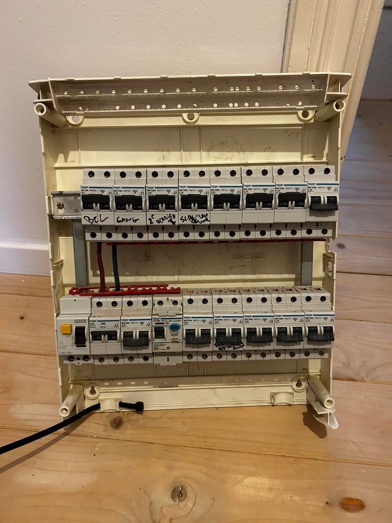 Zekeringskast, Doe-het-zelf en Bouw, Elektriciteit en Kabels, Ophalen, Zo goed als nieuw