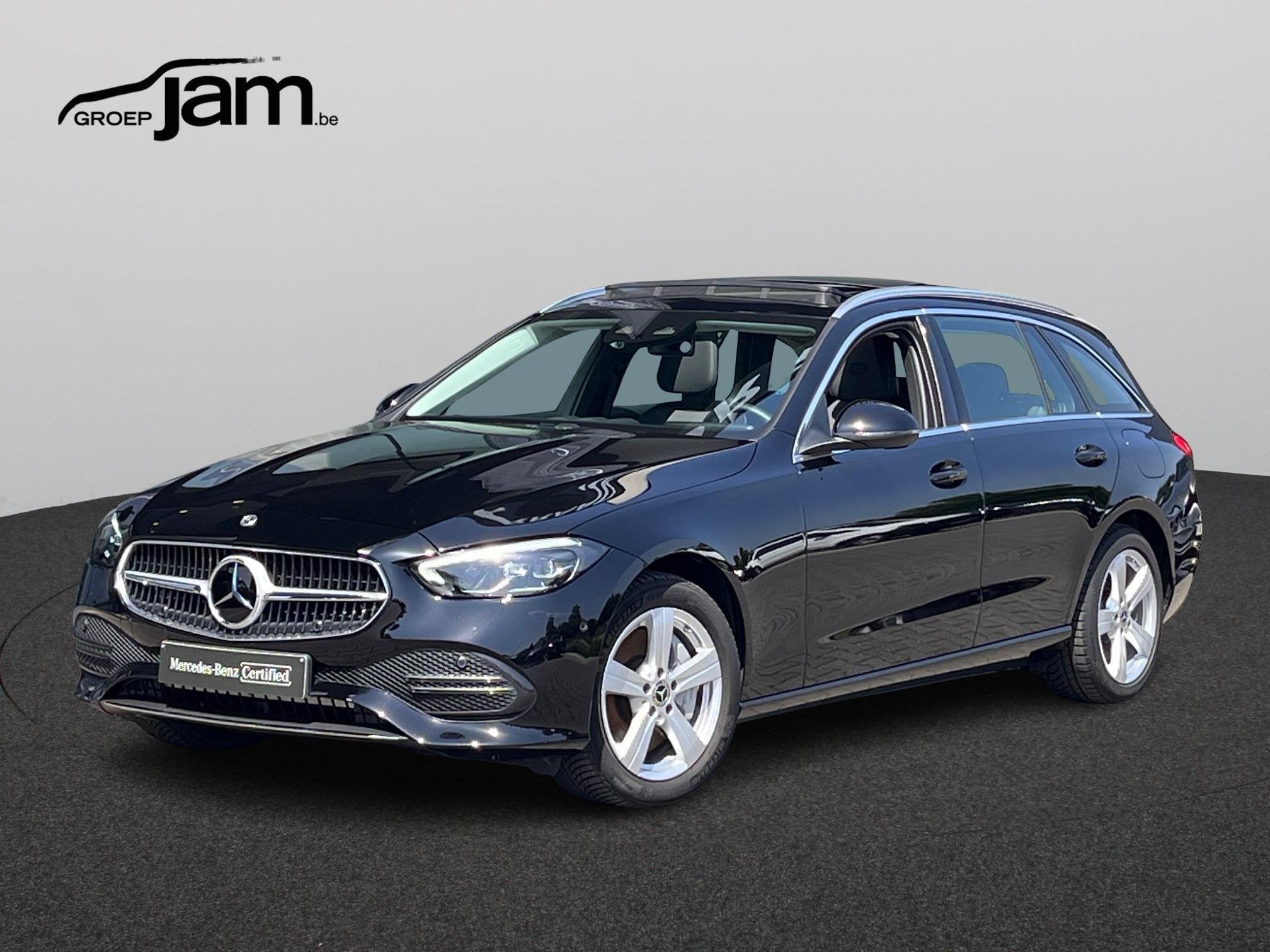 Mercedes-Benz C-Klasse Estate 300 e Hybrid +pano + trekhaak, Autos, Mercedes-Benz, Achat, 1800 kg, Entreprise, Hybride rechargeable