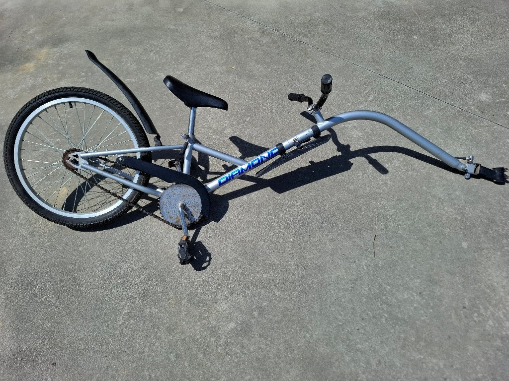 Vélo suiveur, Ophalen, Gebruikt, Aanhangfiets, Opvouwbaar