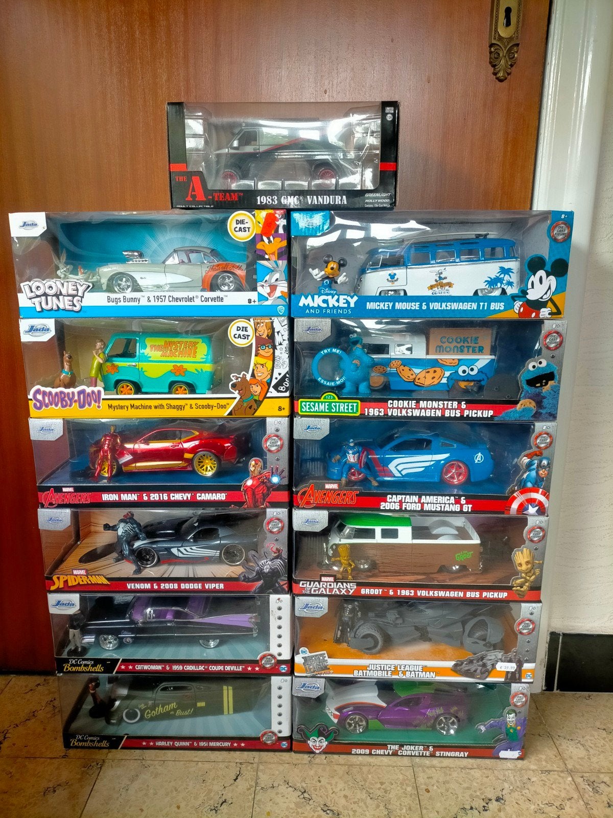 Jada Toy collectie 13st, Hobby en Vrije tijd, Ophalen, Zo goed als nieuw, Auto, Jada
