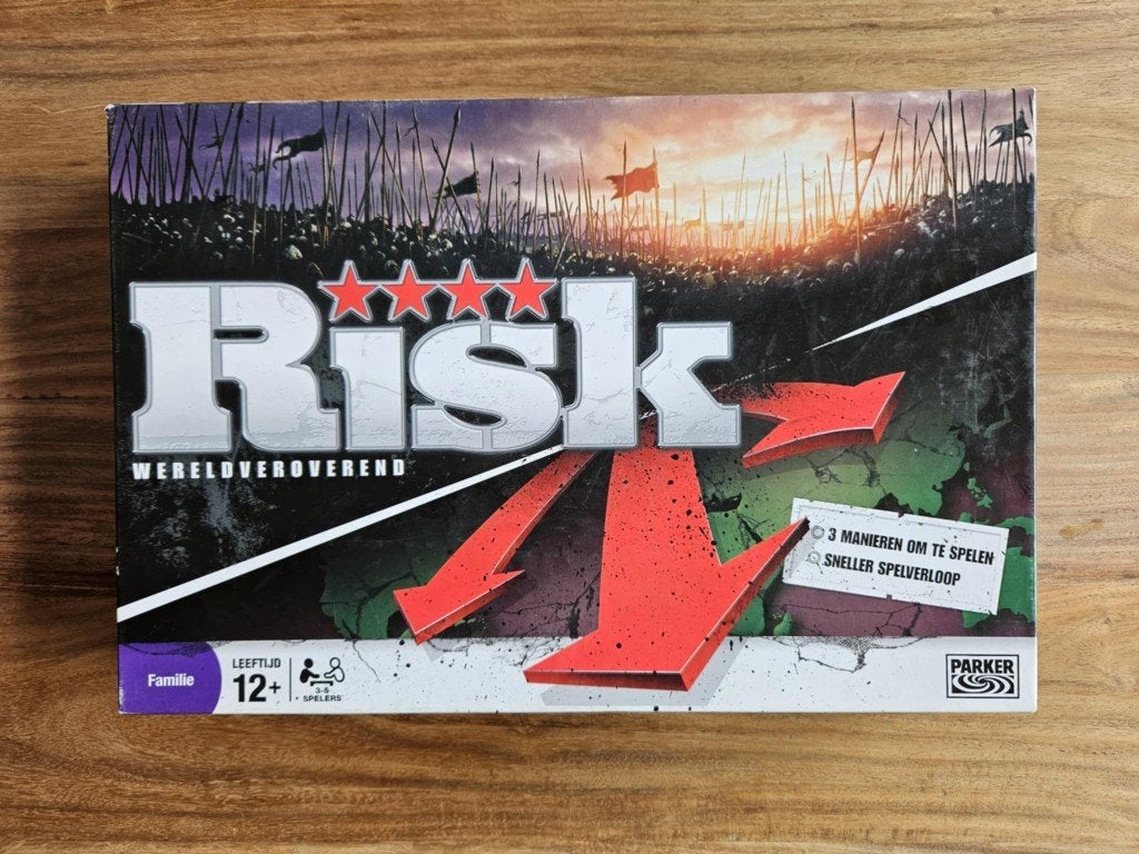 Spel RISK Wereldveroverend Parker, Enlèvement ou Envoi, Comme neuf