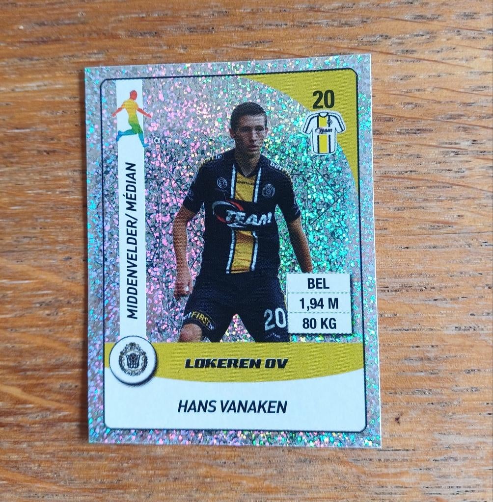 Panini Pro League 2015 Vanaken Nr 162 (Lokeren), Envoi