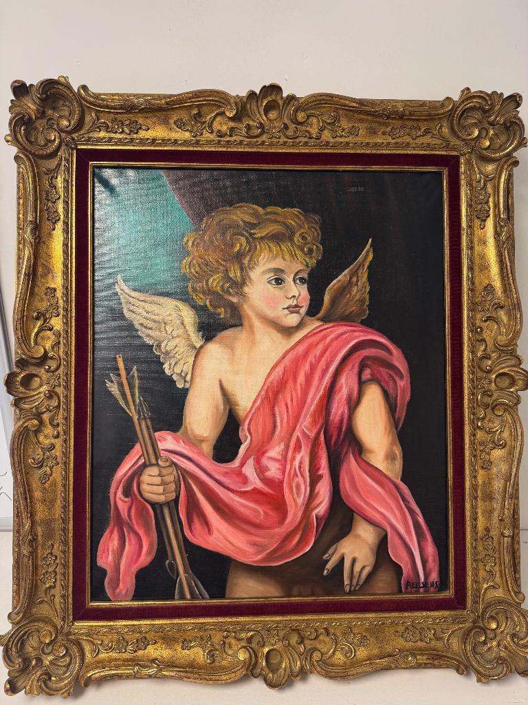 schilderij, Antiquités & Art, Art | Peinture | Classique, Enlèvement ou Envoi