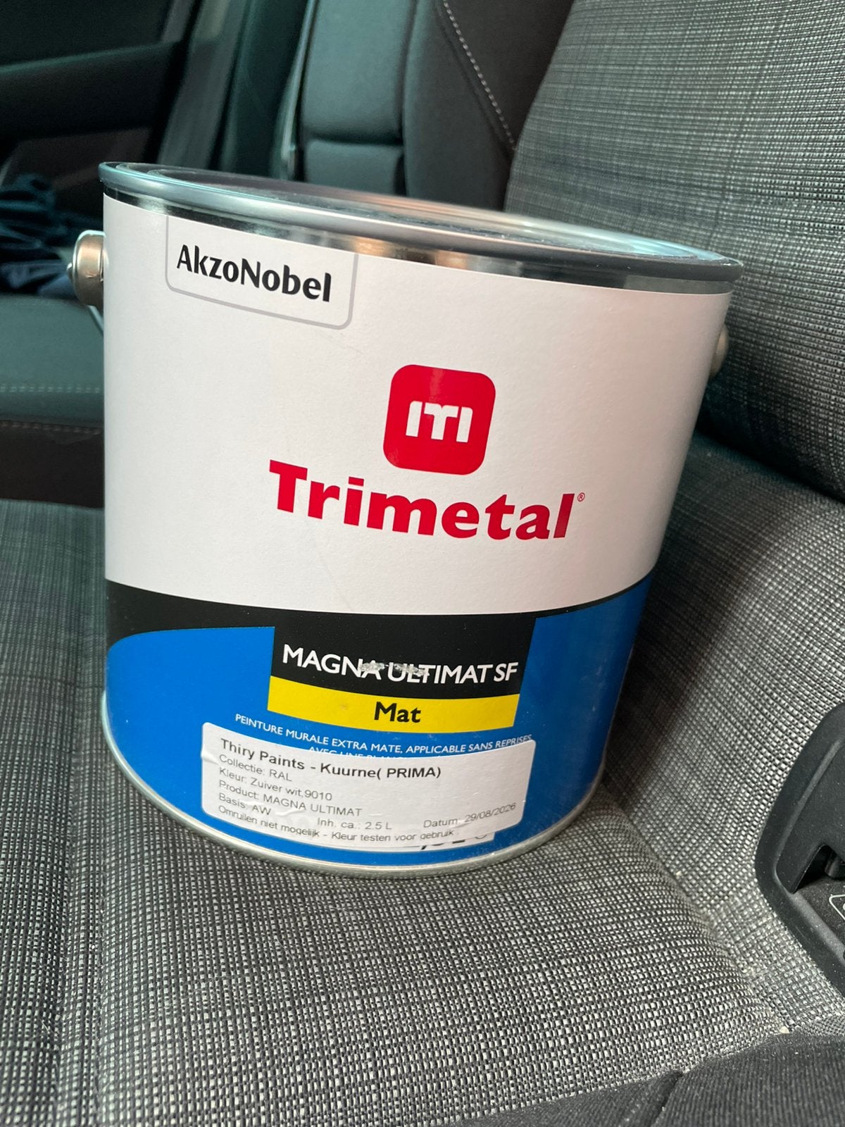 Trimetal magna ultimat RAL9010, Doe-het-zelf en Bouw, Ophalen, Wit, Nieuw, Verf