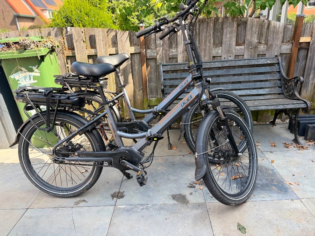 2x Lacros Scamper S600XL M410 belt Middenmotor, Fietsen en Brommers, Ophalen of Verzenden, Zo goed als nieuw, Totaal opvouwbaar