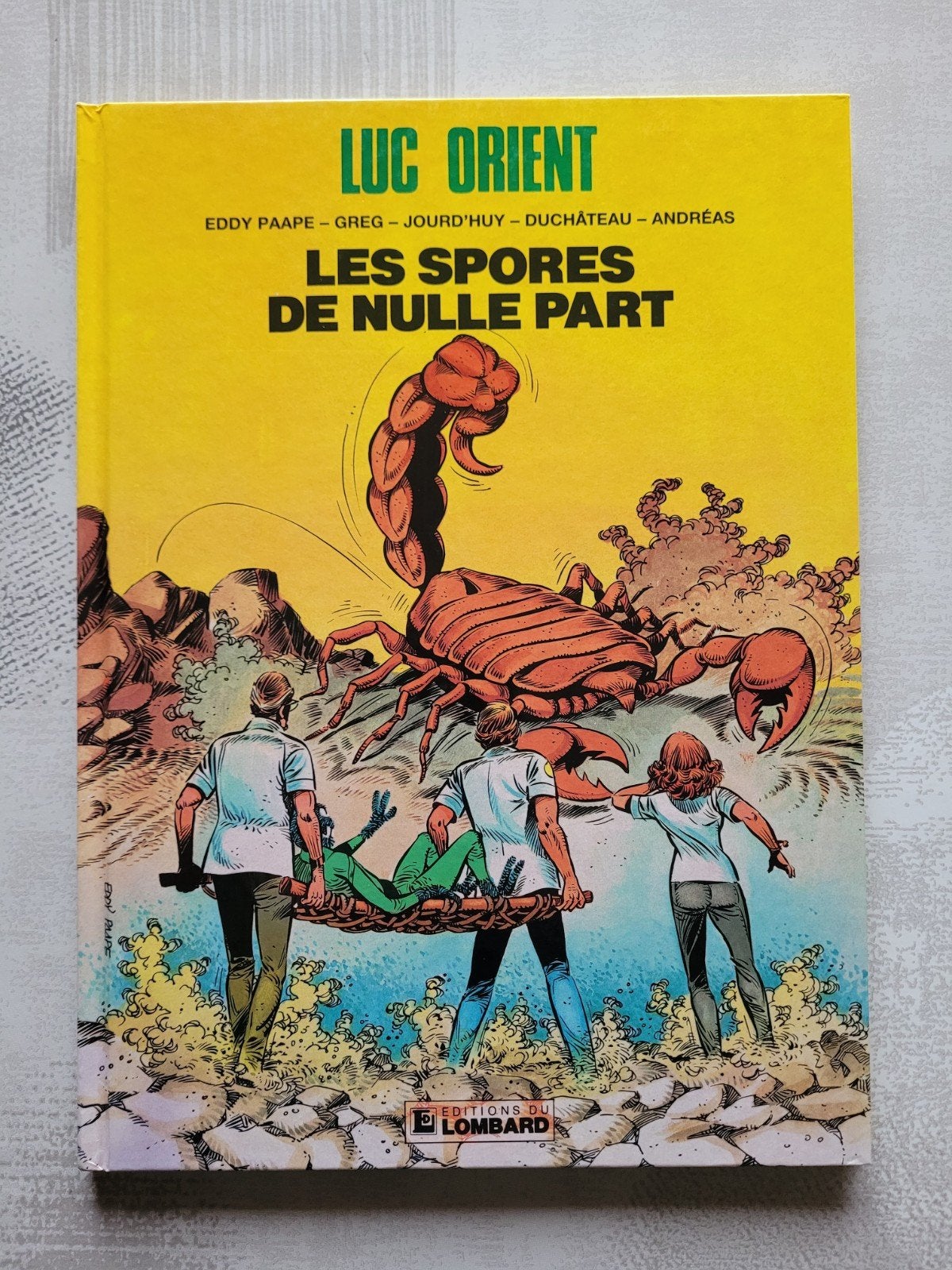Luc Orient t 17 les spores de nulle part e.o. Paape, Livres, BD, Enlèvement ou Envoi