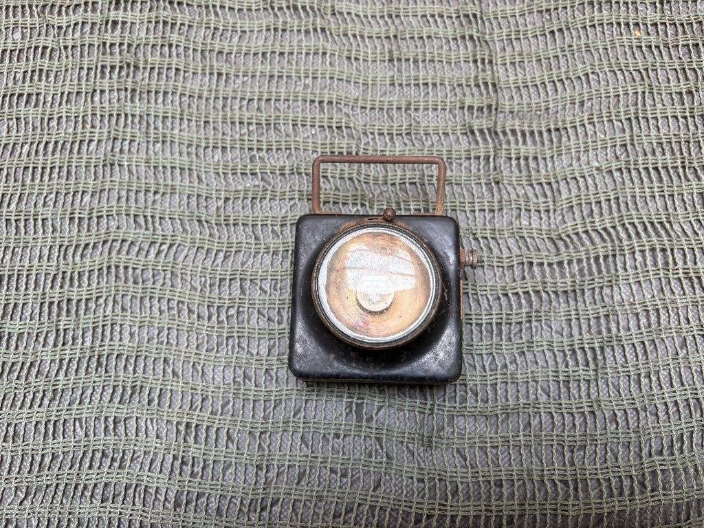 ANCIENNE LAMPE DE VÉLO MILITAIRE - WWII, Envoi, Armée de terre, Autres types