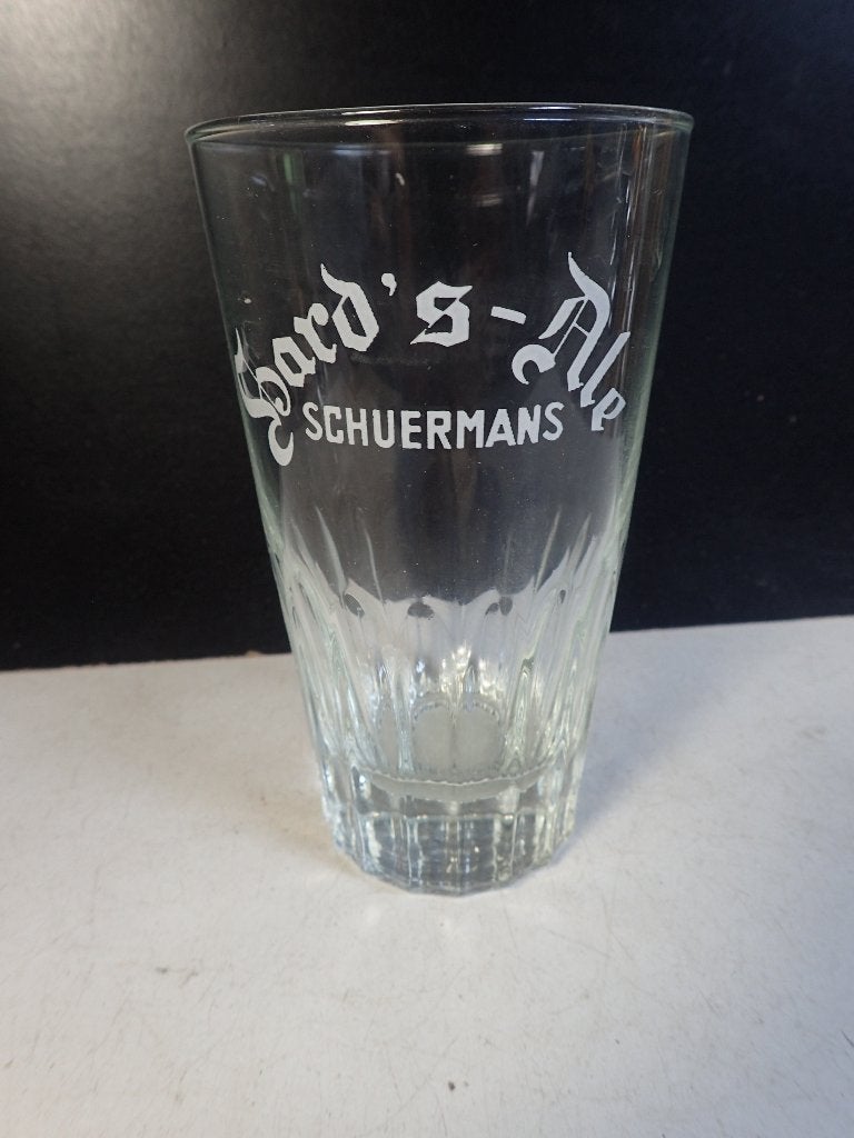 oud bierglas Hard's Ale Kortenberg, Verzamelen, Biermerken, Ophalen of Verzenden, Gebruikt, Glas of Glazen, Overige merken