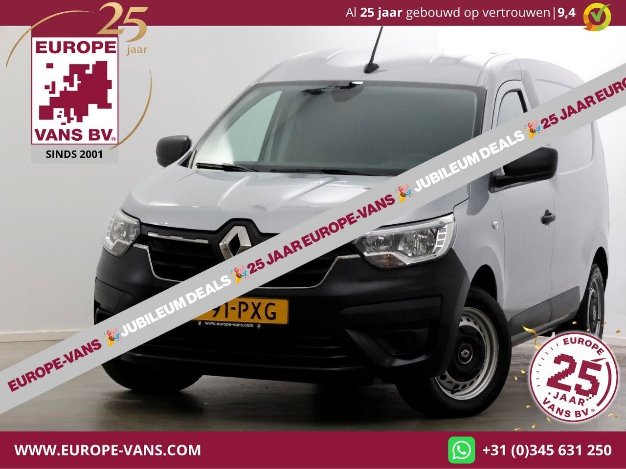 Renault Express 1.3 TCe 100pk Benzine Comfort Airco/Navi/Cru, Argent ou Gris, Achat, Entreprise, Electronic Stability Program (ESP)
