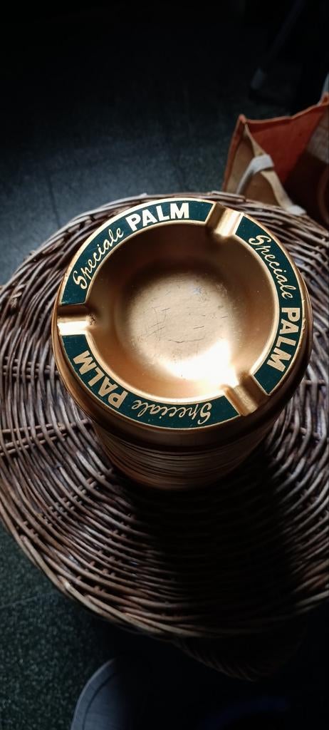 20 tal blikken asbakken Speciale Palm  Steelhuffel, Verzamelen, Ophalen of Verzenden, Palm