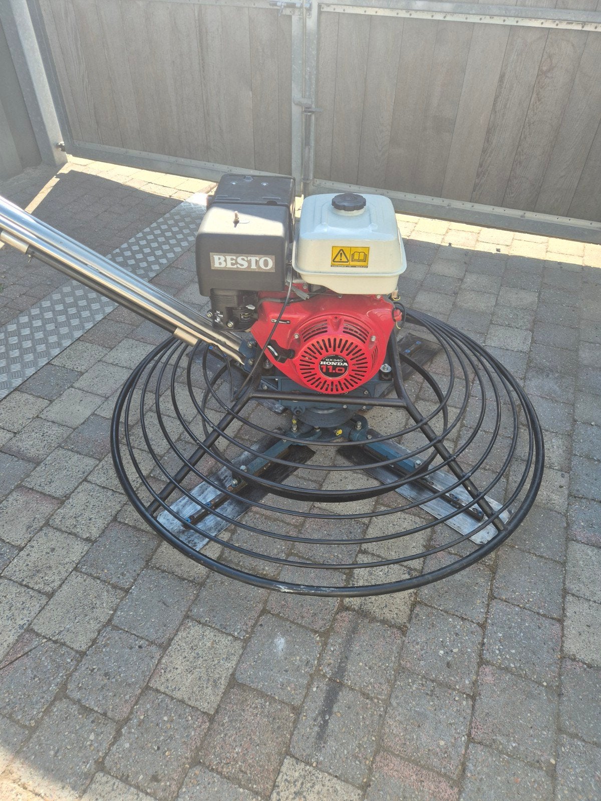 Besto beton vlindermachine 120cm ( NIEUW), Doe-het-zelf en Bouw, Motoren, Ophalen, Nieuw, Benzinemotor
