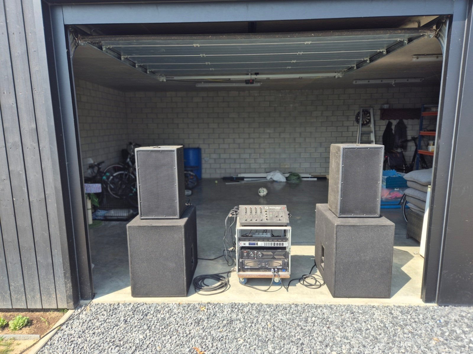 PA set 2160W RMS EV-B&C, Muziek en Instrumenten, Ophalen, Gebruikt, 1000 watt of meer, P.A.