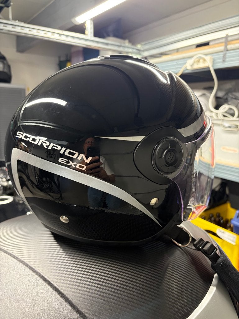 Helm scorpion EXO Zwart/grijs, Dames, Nieuw zonder kaartje, Ophalen, Overige merken