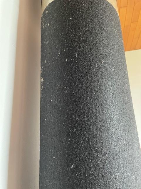 rol kleeftapijt, Huis en Inrichting, Stoffering | Tapijten en Vloerkleden, Ophalen, Nieuw, Zwart, 200 cm of meer