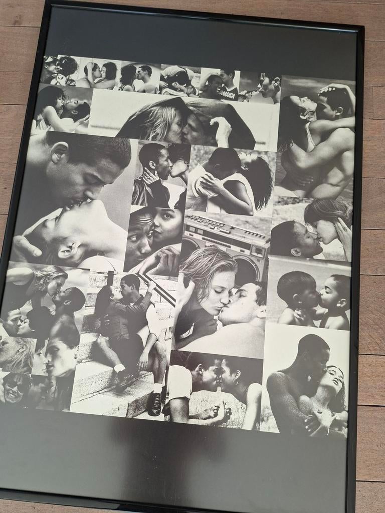Poster met kader 92 op 64, Verzamelen, Posters, Ophalen