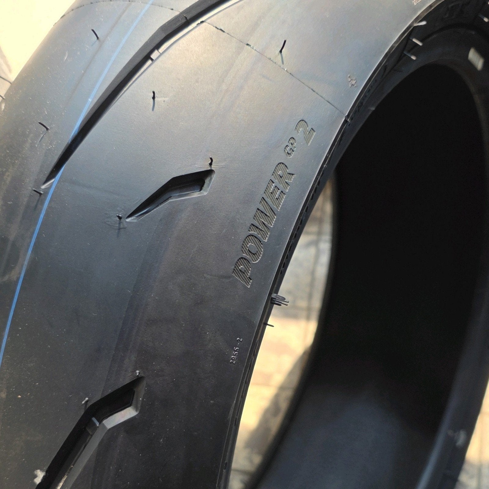 pneus MICHELIN neuf POWER GP2 Michelin 190/55/17, Motos, Enlèvement, Neuf