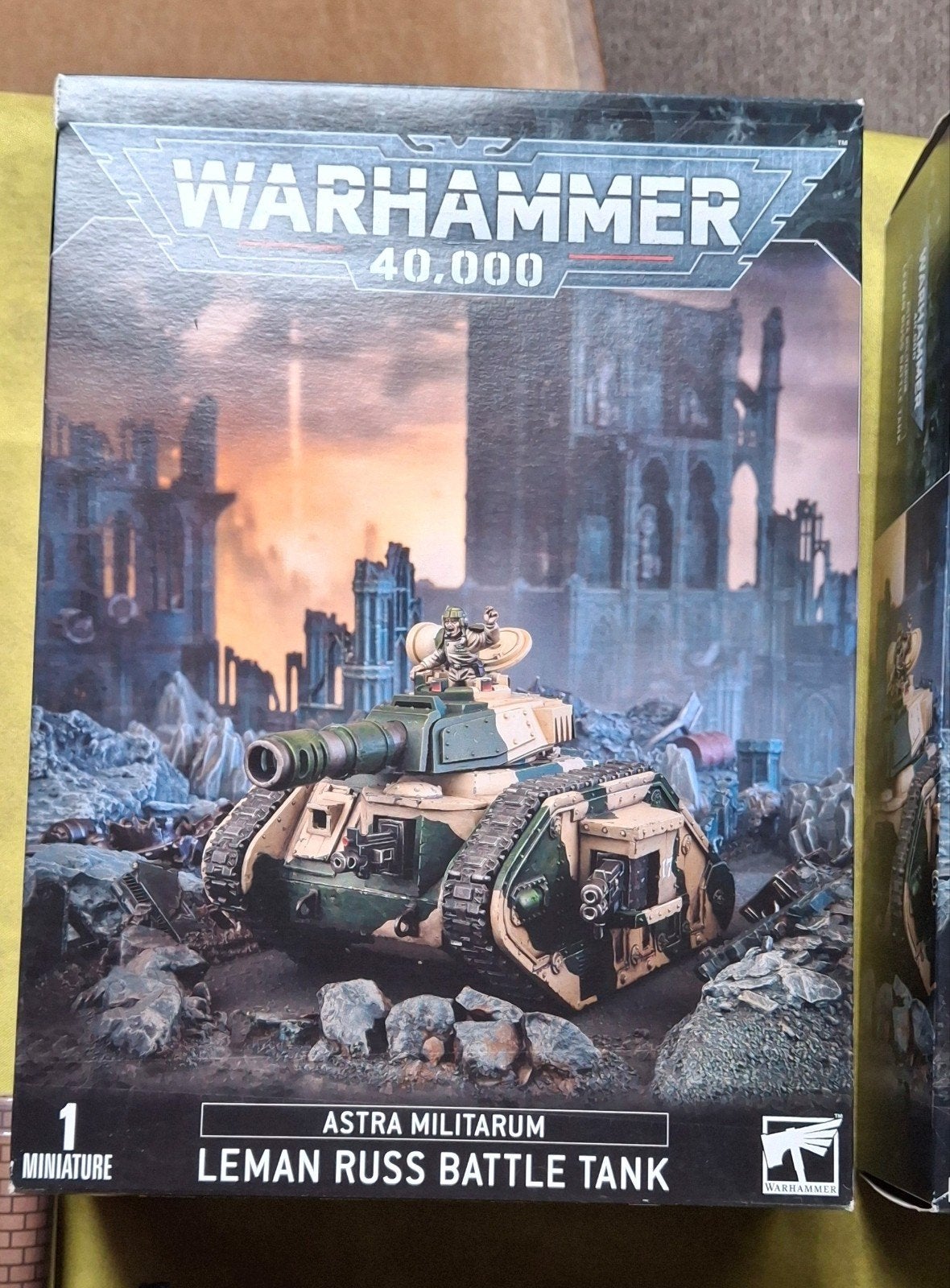 Warhammer 40k, Astra Militarum Leman Russ Battle Tank
Nieuw,, Ophalen of Verzenden, Zo goed als nieuw, Warhammer 40000, Figuurtje(s)
