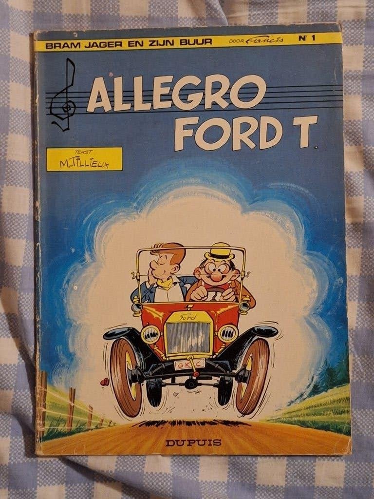 Bram Jager 1: allegro Ford T, Boeken, Eén stripboek, Ophalen of Verzenden, Gelezen