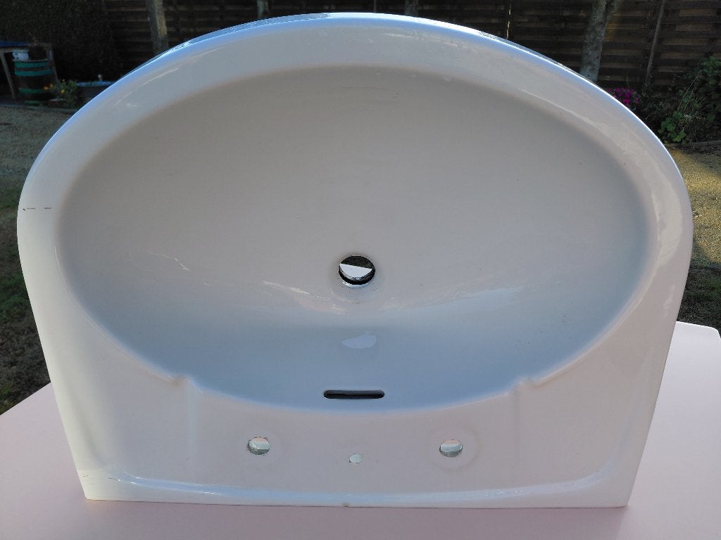 lavabo wit, Doe-het-zelf en Bouw, Ophalen, Nieuw, Steen