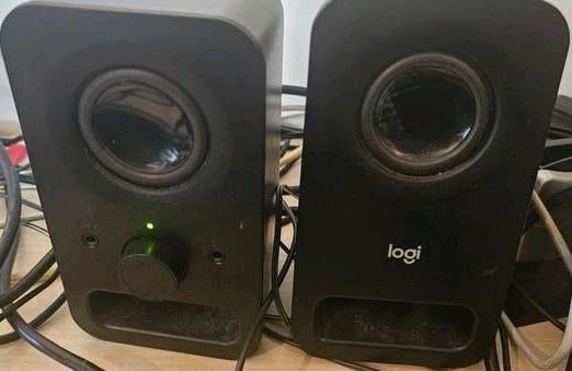 LOGITECH Multimedia Speakers Zwart, Computers en Software, Ophalen of Verzenden