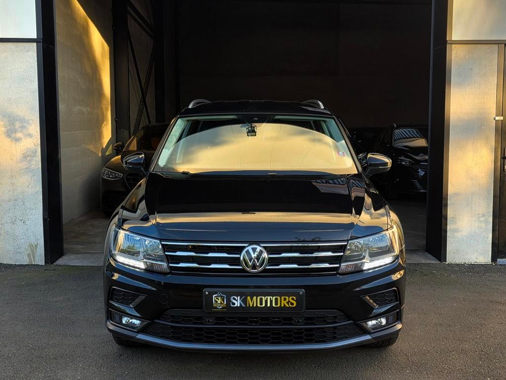 Tiguan 7 Plaats 2021 TSI 150PK DSG ACC Carplay Camera Garant, Auto's, Stof, 1498 cc, 4 cilinders, Zwart
