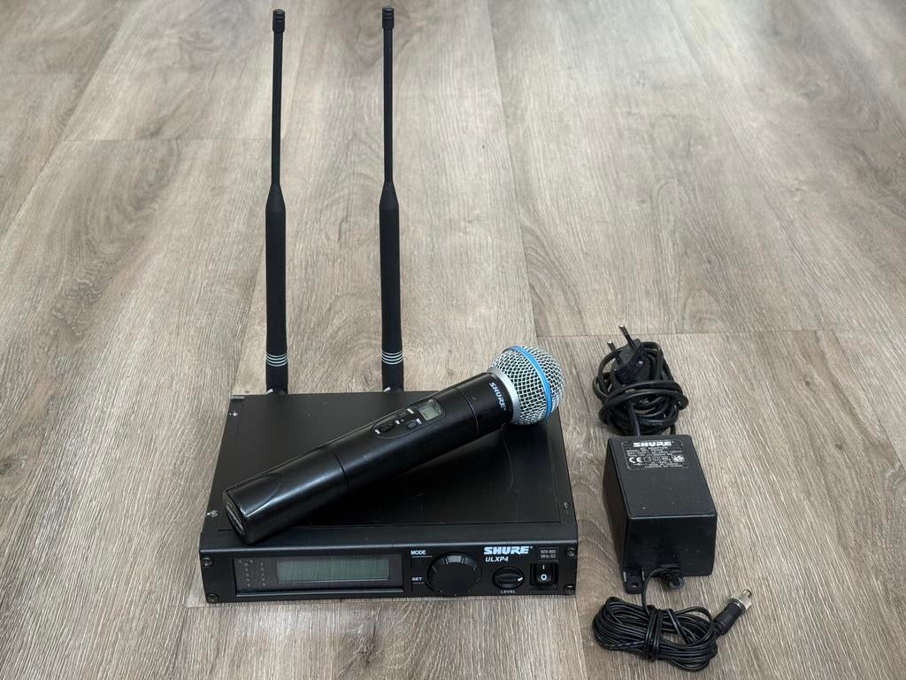 Shure ULXP24-SM58 (S3, 829-865 MHz) handheld draadloos, Enlèvement ou Envoi, Comme neuf, Micro chant, Sans fil