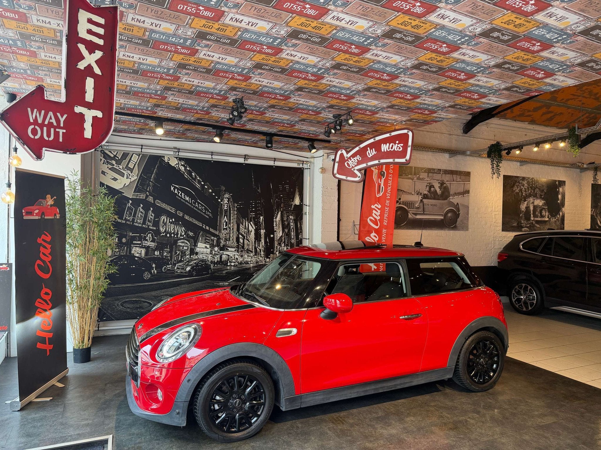 MINI Cooper 1.5A Cooper * TOIT OUVRANT * RADAR AV ARR * CARP, Auto's, 4 zetels, Stof, Gebruikt, Zwart