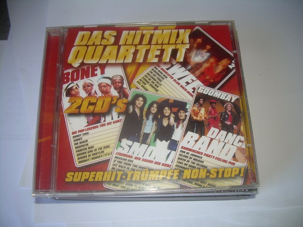 2 CD S - HITMIX - THE SWEET - BONEY M - SMOKIE, Cd's en Dvd's, Ophalen of Verzenden, Zo goed als nieuw, Verzamelalbum, Dance en House