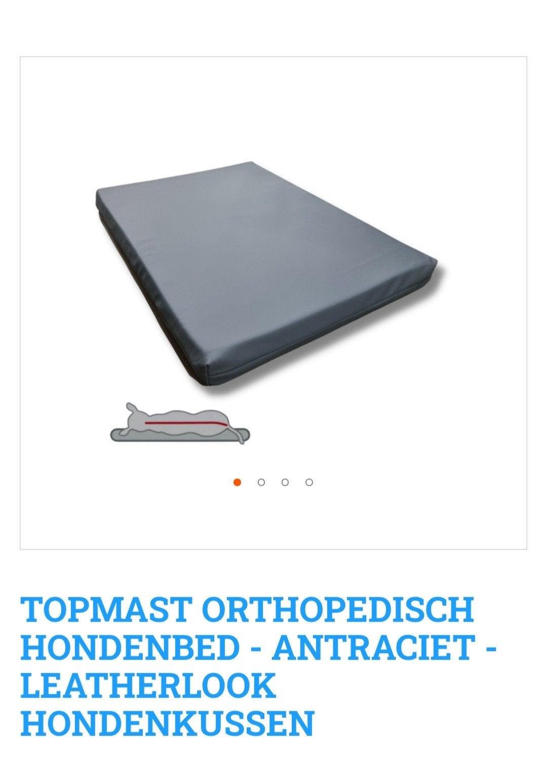 Orthopedische hondenmand, Enlèvement