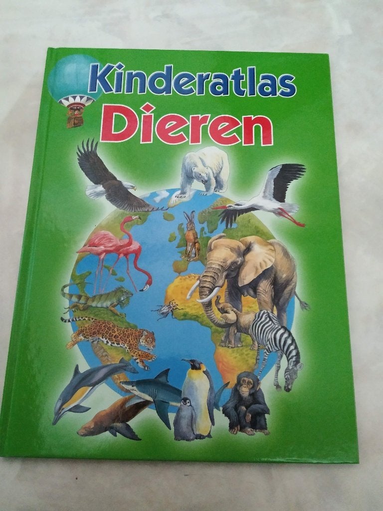 supergroot reuzeboek "kinderatlas" dieren nieuw mooi boek, Boeken, Ophalen of Verzenden, Nieuw