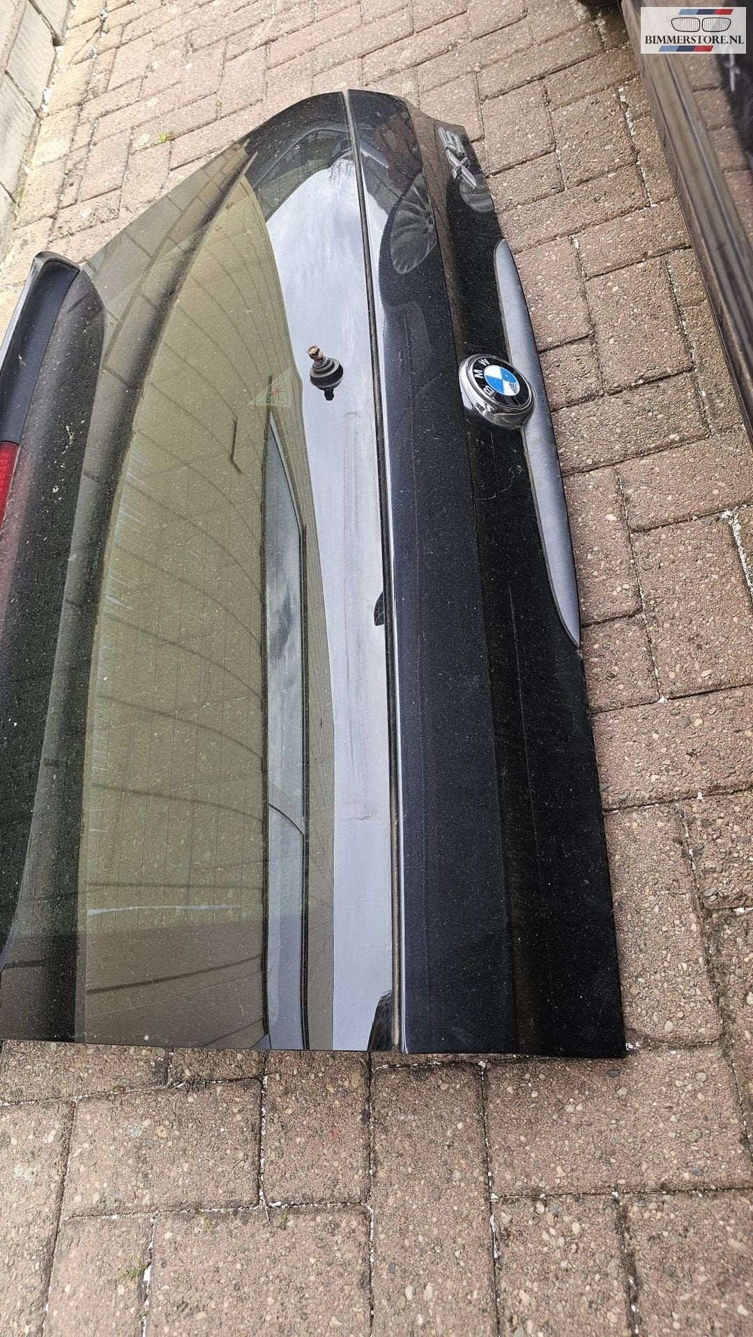 Achterklep BMW X5 serie E53 Kleurcode Cosmos zwart 303 41627, Arrière, -, Origine de la pièce connue, Haillon arrière