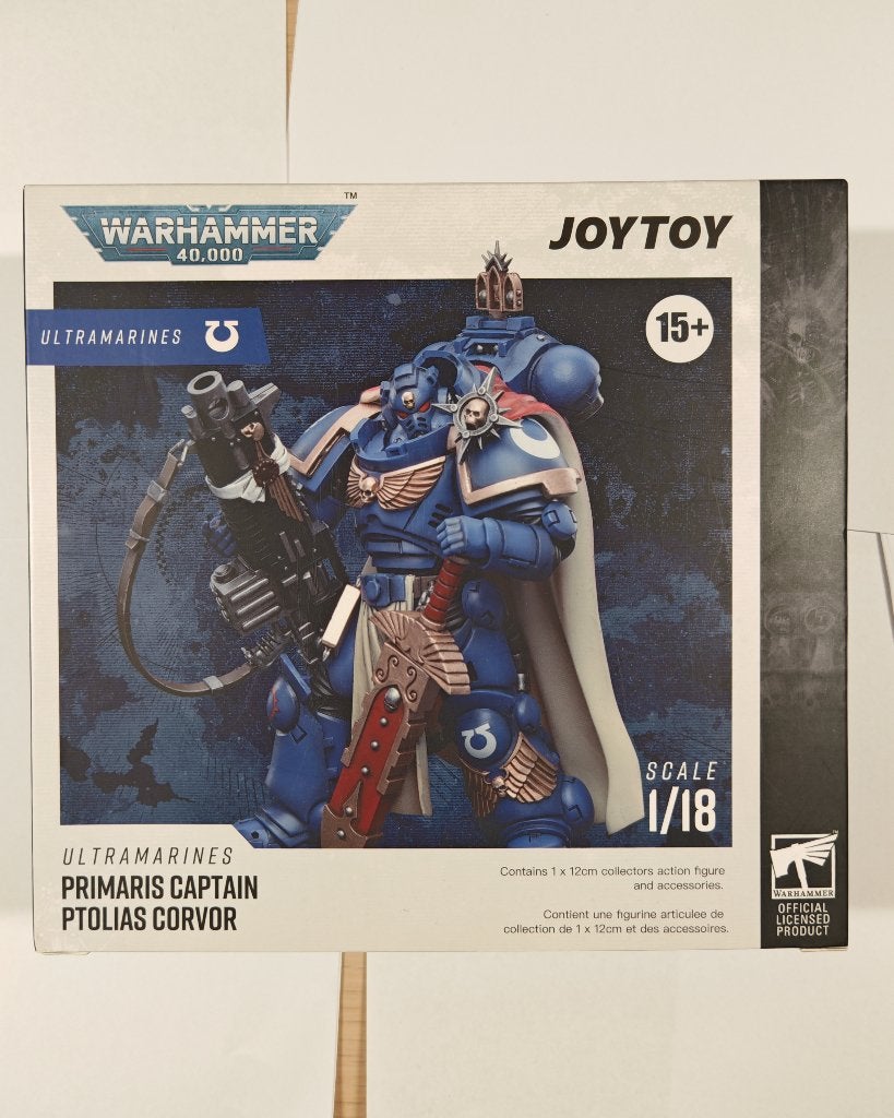 Joytoy Warhammer 40k Ultramarines Captain Ptolias Corvor, Enlèvement ou Envoi, Neuf