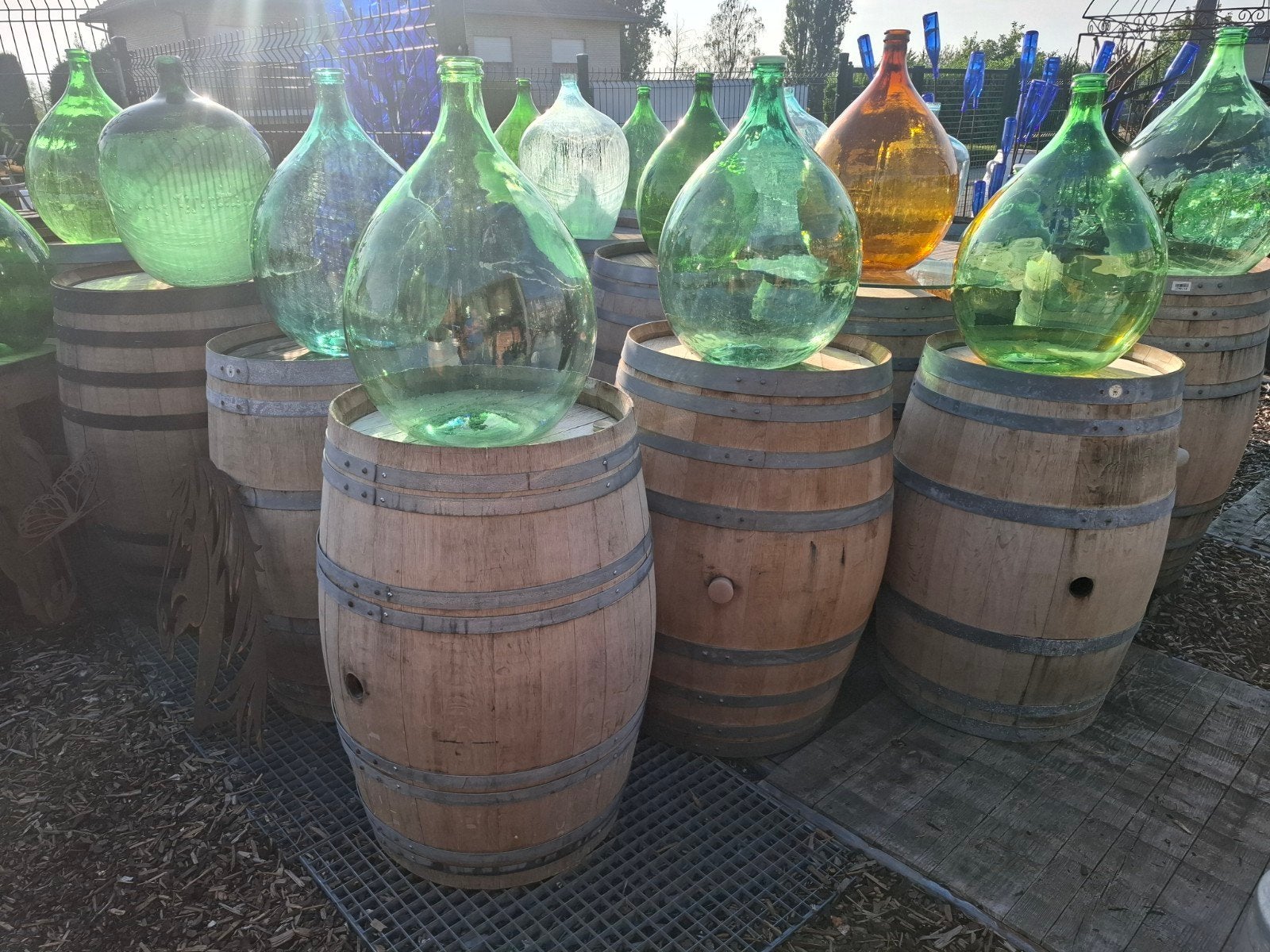 Tonneaux à vin en chêne de 225l à 450l ! à de nombreuses fin, Enlèvement