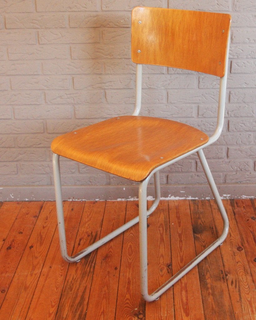Vintage Stoel Uit Jaren 60 / Zeer Stevig En Comfortabel, Ophalen, Gebruikt, Vintage / Jaren 60, Eén