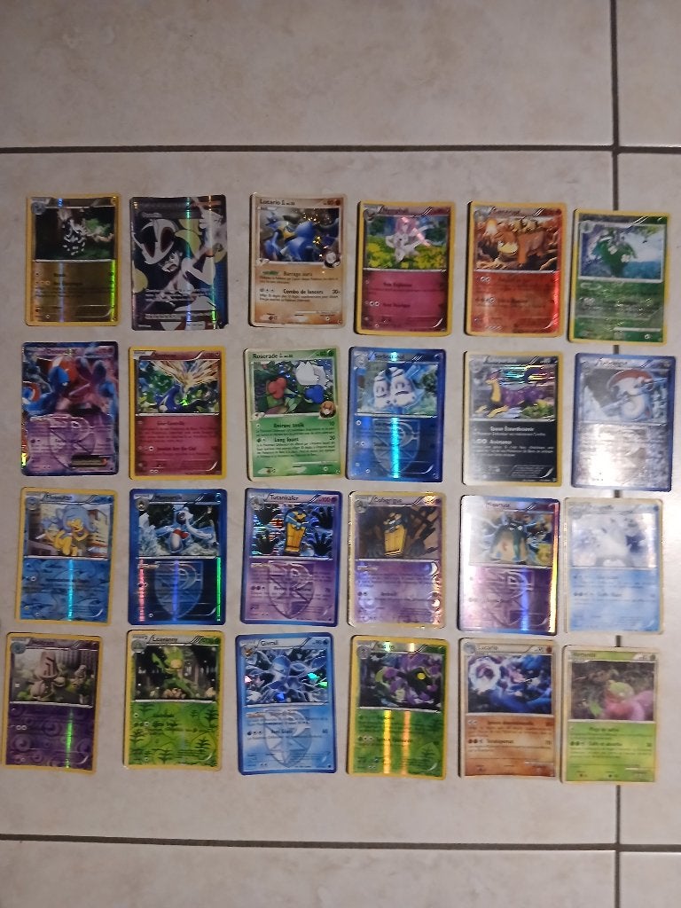 Lot de carte pokemon rare, Enlèvement ou Envoi, Utilisé