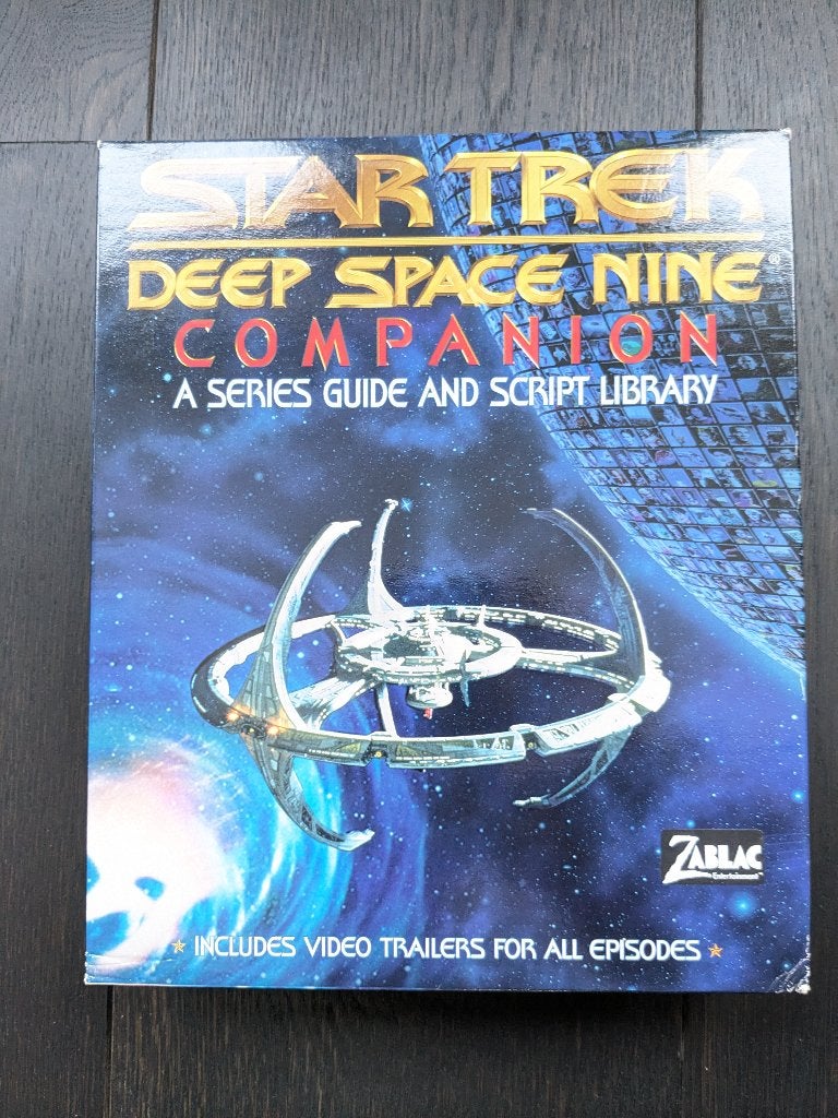 Star Trek Deep Space 9 Companion, Enlèvement ou Envoi, Comme neuf, Windows