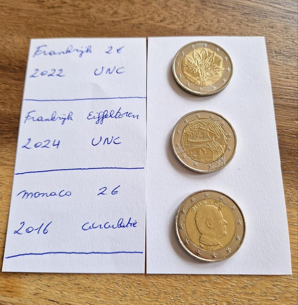 pièces de 2 euros, Enlèvement