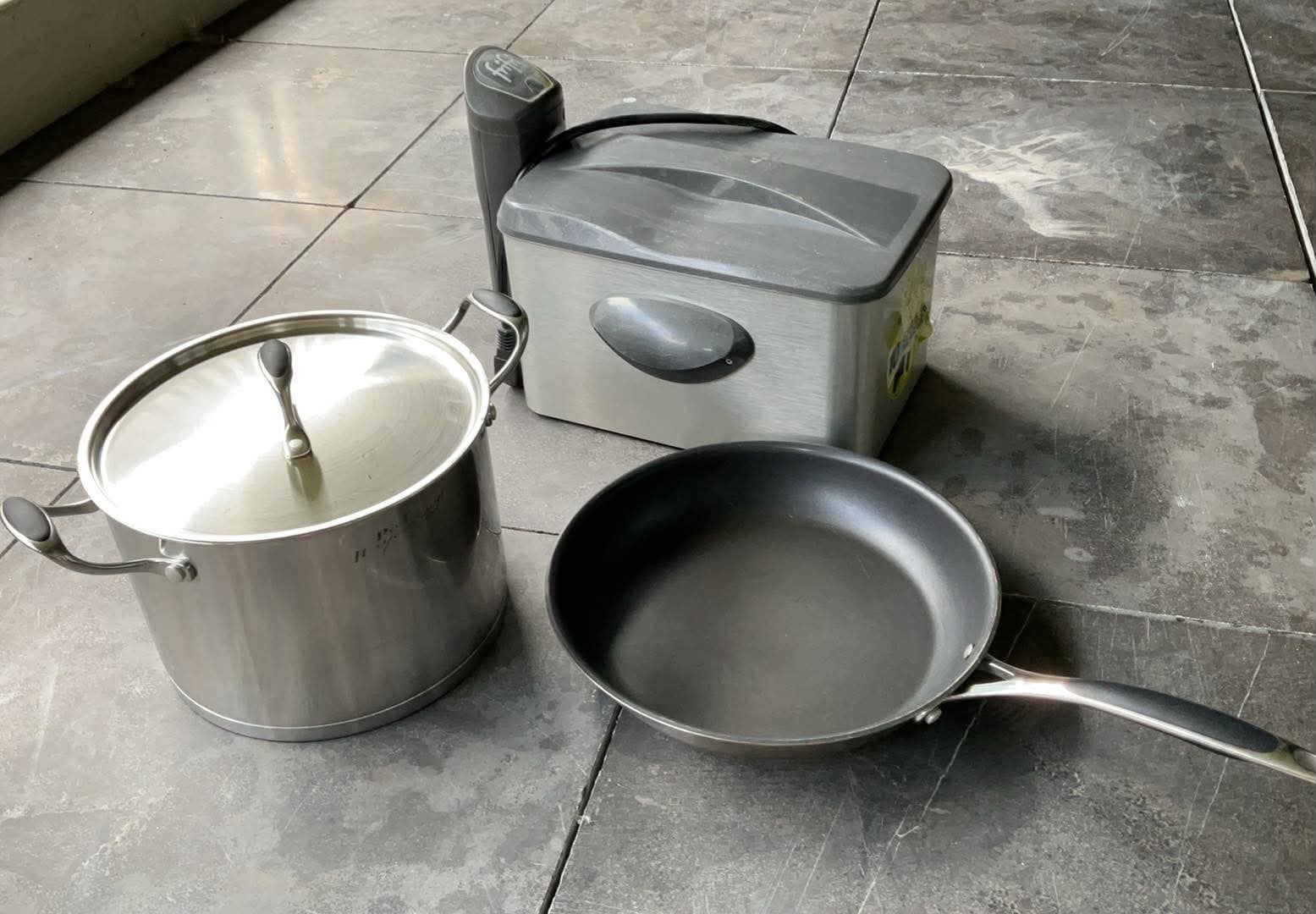 Kookpot, pan, friteuse, Huis en Inrichting, Ophalen, Gebruikt
