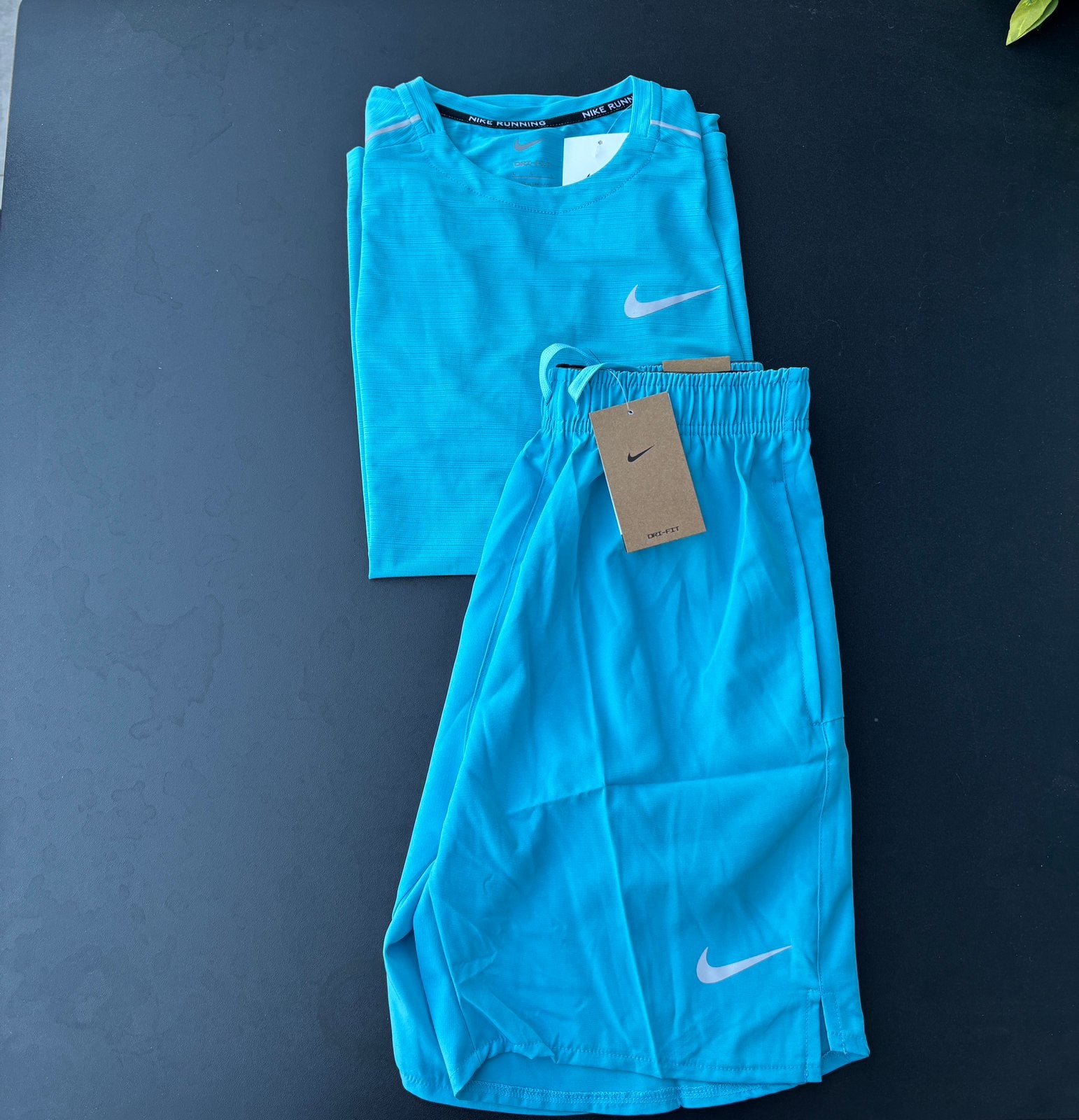 Ensemble bleu Nike Miller, Enlèvement ou Envoi, Comme neuf, Taille 48/50 (M)