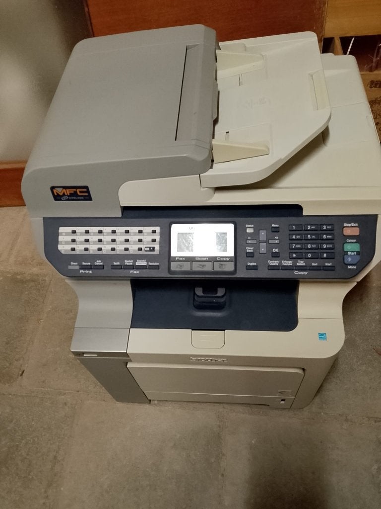 PRINTER LASER MULTIFONCTION Brother MFC-9840CDW PRO +TONER, Enlèvement, Utilisé, Toner, Brother